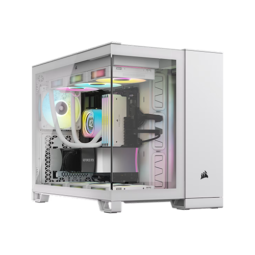 CORSAIR 2500X DUAL CHAMBER PC CASE WHITE