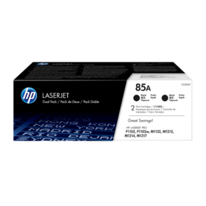HP 85A Black Dual Pack LaserJet Toner Cartridge
