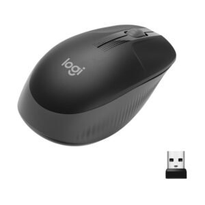 LOGITECH M190 WIRELESS MOUSE, CHARCOAL